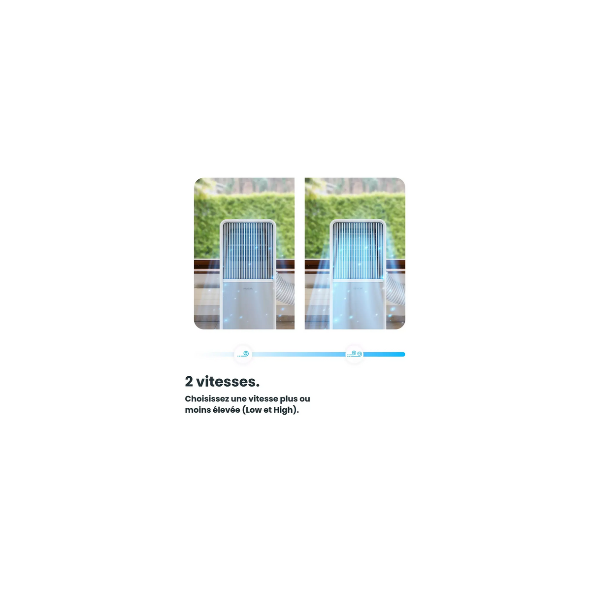 Climatiseur mobile silencieux CECOTEC ForceClima 9150 Style