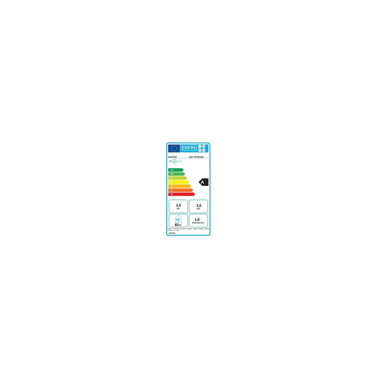 Climatiseur mobile WiFi SENCOR 9000 BTU SEN8590669361861