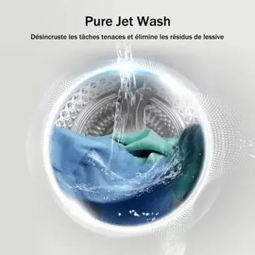 Lave linge séchant hublot HISENSE WD3S1043BW3