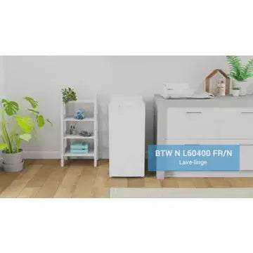 Lave linge top INDESIT BTWNL60400FR/N