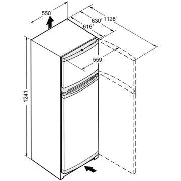 Réfrigérateur 2 portes LIEBHERR CTPe211-26
