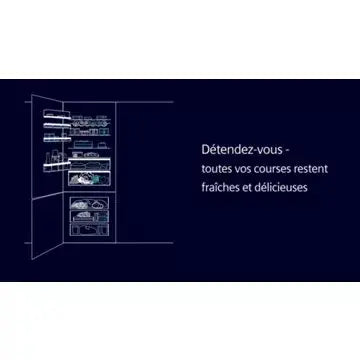 Réfrigérateur combiné encastrable SIEMENS KB96NNSE0, iQ100