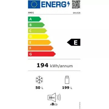 Réfrigérateur combiné encastrable SMEG D4152E