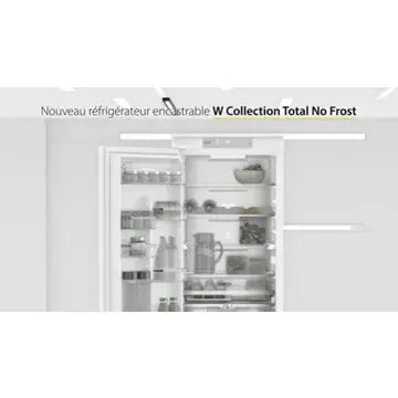 Réfrigérateur combiné encastrable WHIRLPOOL WHC18T574P Supreme Silence