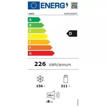 Réfrigérateur multi portes HAIER HCR7818DNMM