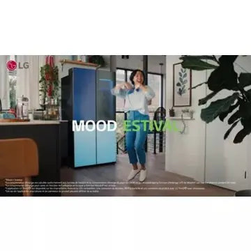 Réfrigérateur multi portes LG GMV960NNME MoodUP