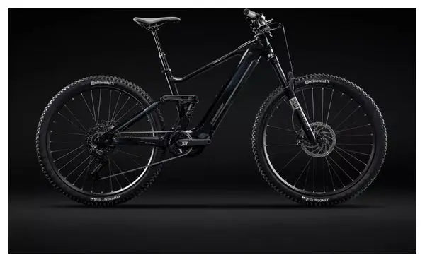 VTT électrique Shimano Cues tout-suspendu Lapierre Overvolt TR 4.6 Bosch 600Wh 120 Nm 29'' Noir