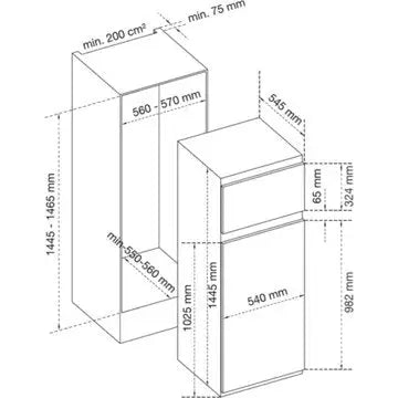 AIRLUX	ARI200DA 145cm