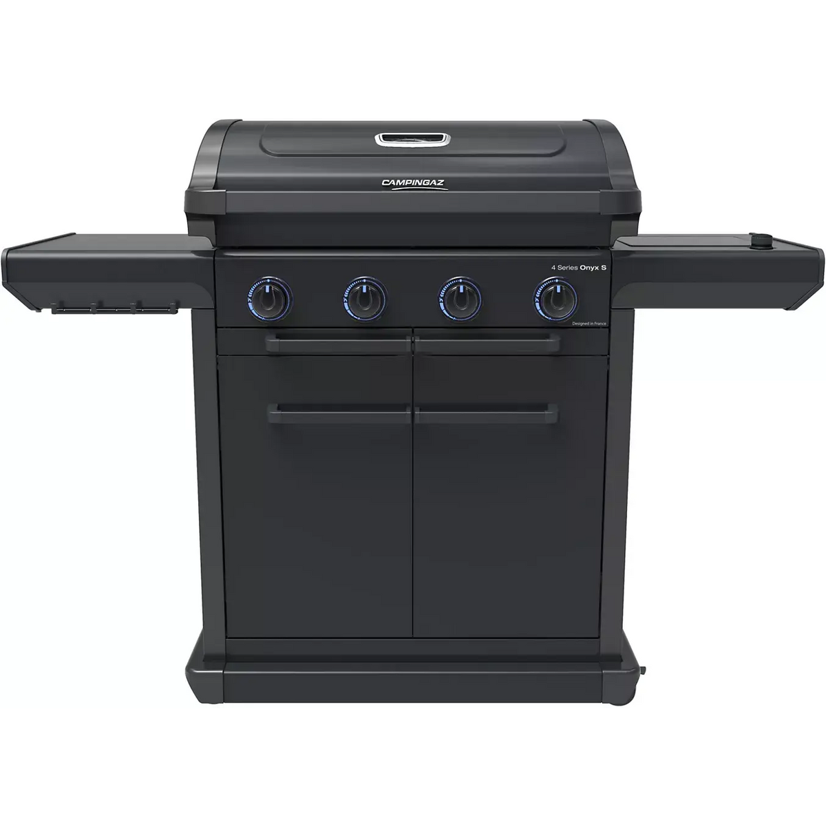 Barbecue gaz 4 brûleurs CAMPINGAZ Onyx 4S noir sur chariot, 72x46 cm