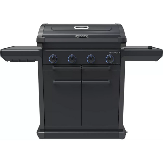 Barbecue gaz 4 brûleurs CAMPINGAZ Onyx 4S noir sur chariot, 72x46 cm