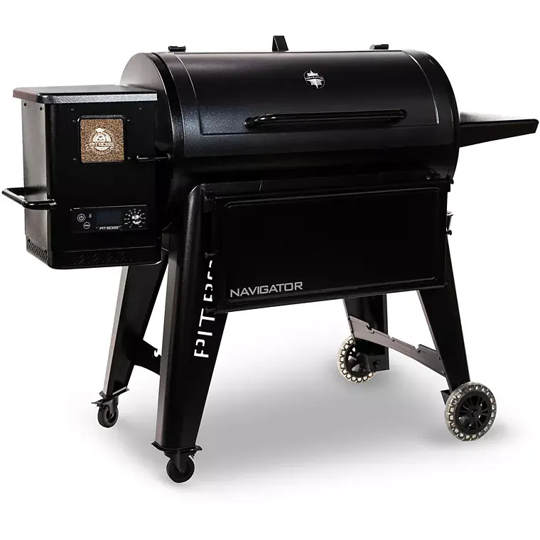 Barbecue pellet PITBOSS Navigator 1150, sur chariot, de 85 à 260 °C, surface de cuisson 90 x 50 cm