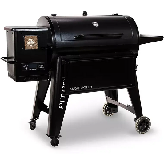 Barbecue pellet PITBOSS Navigator 1150, sur chariot, de 85 à 260 °C, surface de cuisson 90 x 50 cm