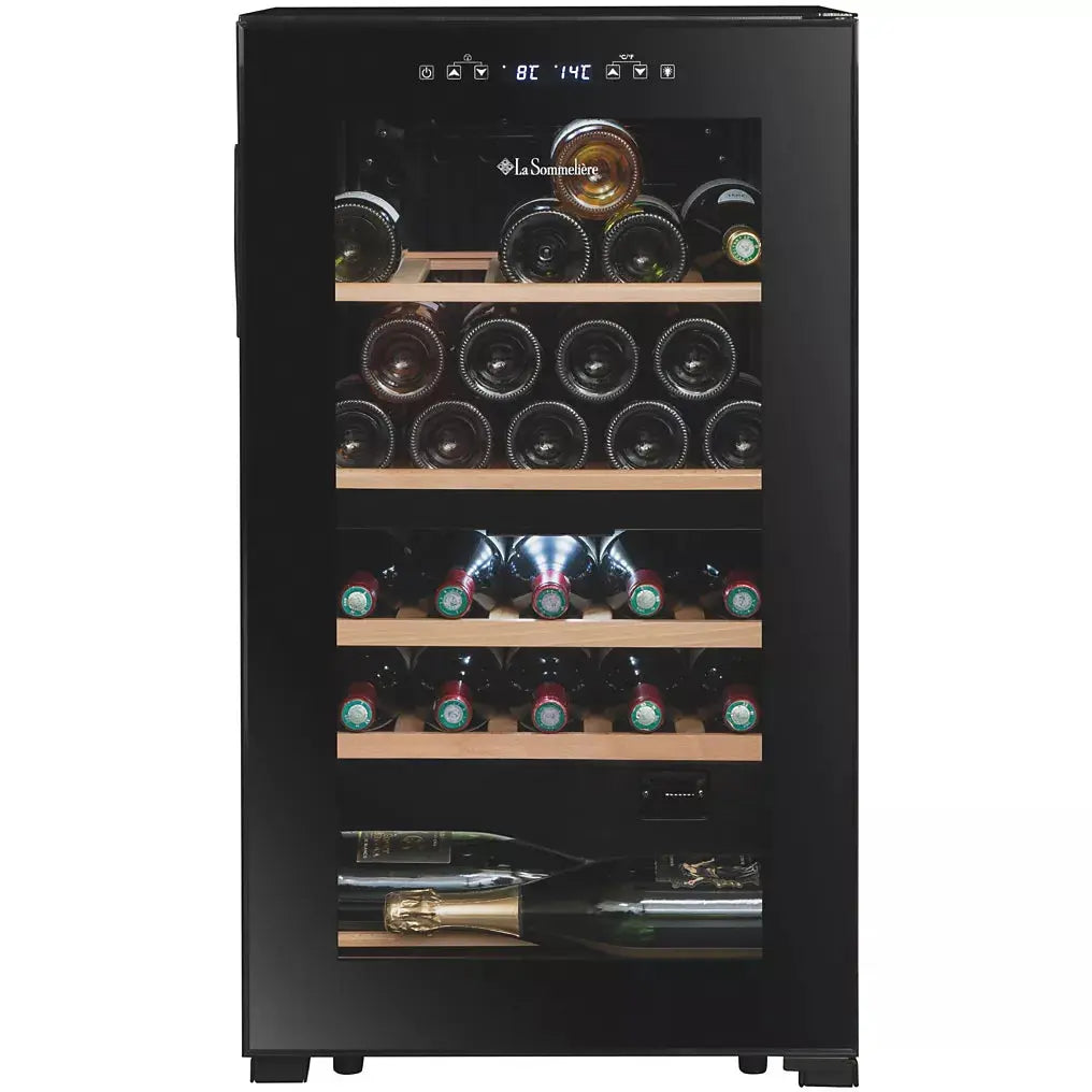 Cave à vin de service LA SOMMELIERE SLS32DZBLACK EXCEDENT ELECTROMENAGER