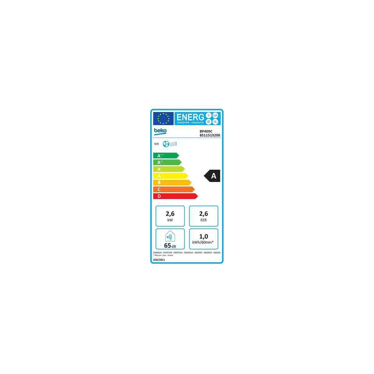 Climatiseur BEKO BP409C  BRE