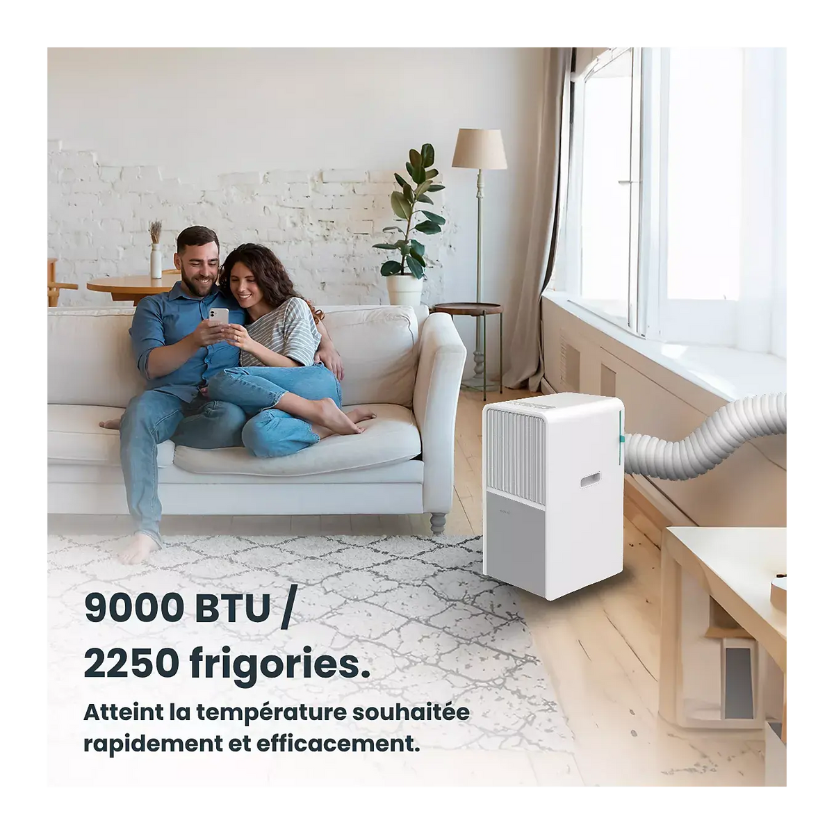 Climatiseur mobile silencieux CECOTEC ForceClima 9150 Style