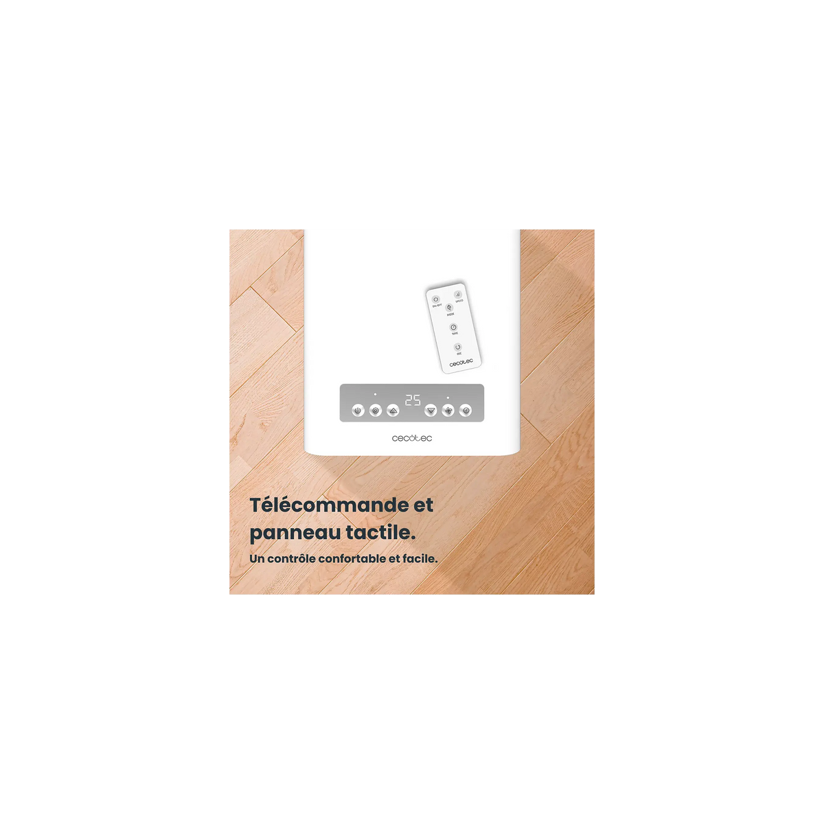 Climatiseur mobile silencieux CECOTEC ForceClima 9150 Style