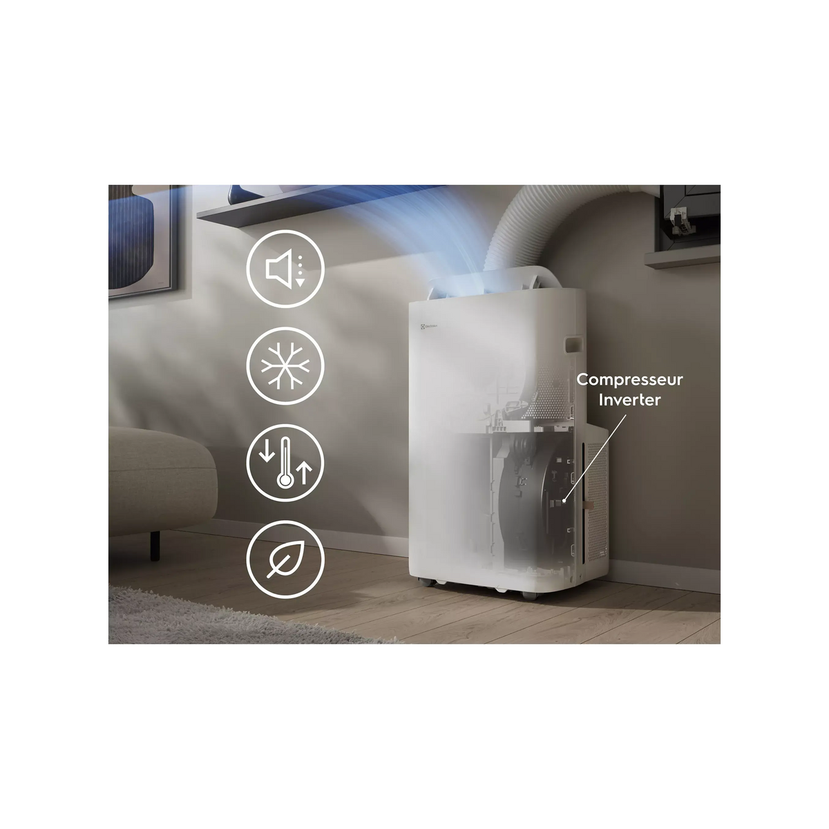 Climatiseur ELECTROLUX ECU7678CSW
