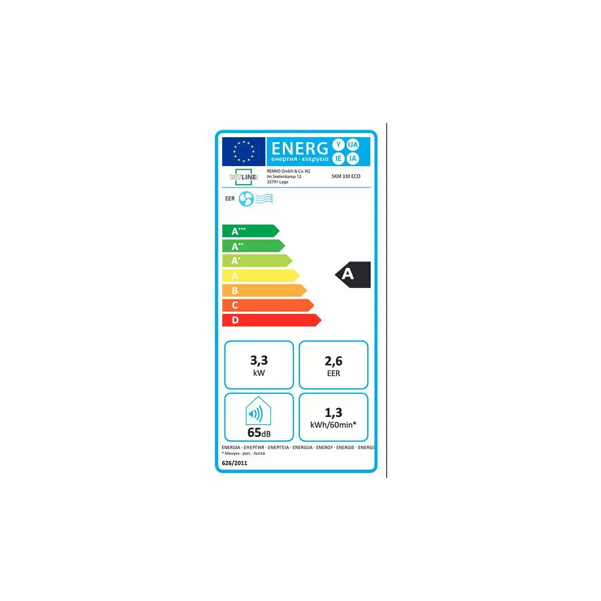 Climatiseur REMKO 1601330