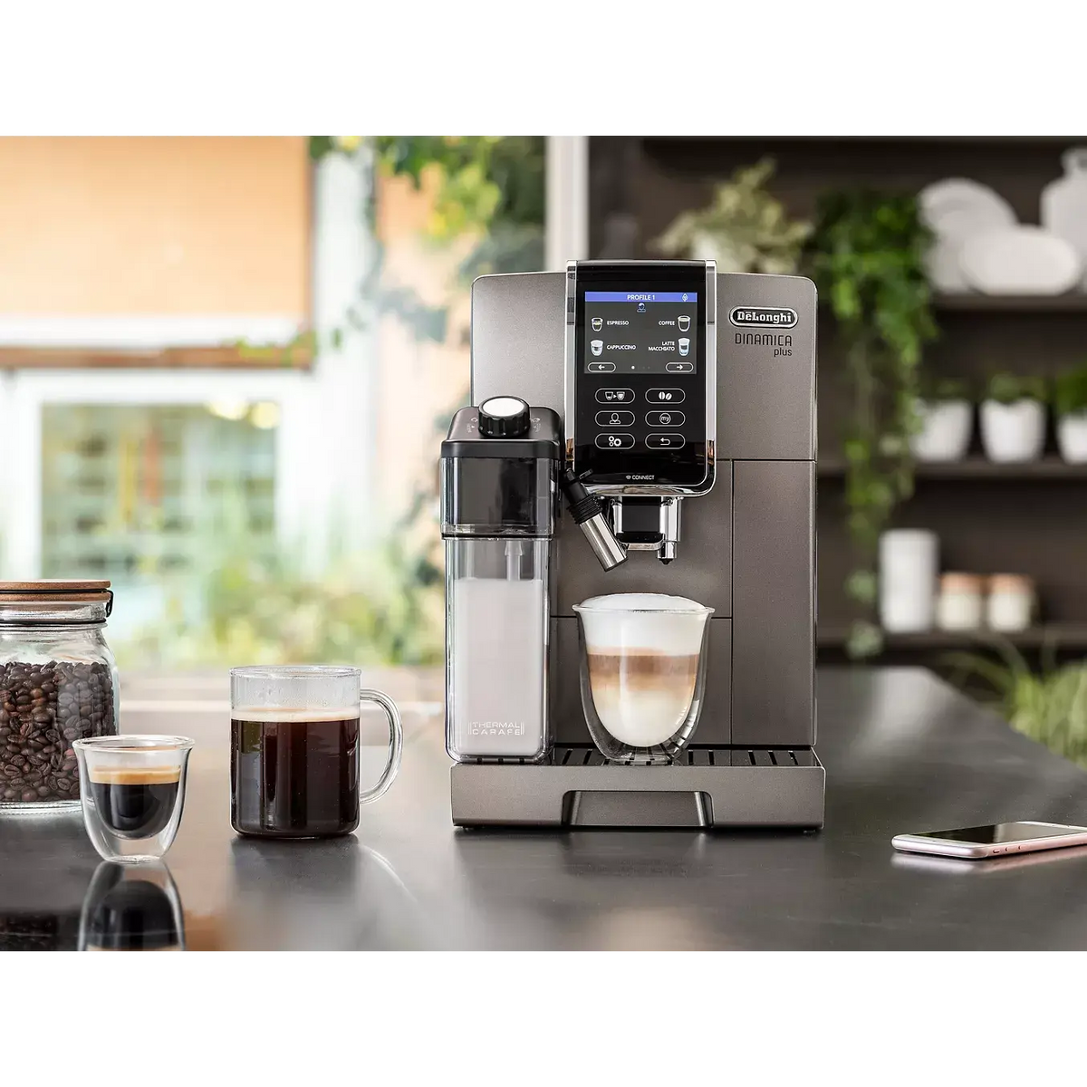 Expresso Broyeur DELONGHI Dinamica Plus FEB3795.T Titanium ELECTROMENAGER WORLD
