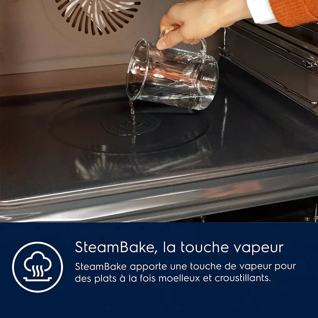 Four encastrable ELECTROLUX EOD6P67WH SteamBake DUMANOIR