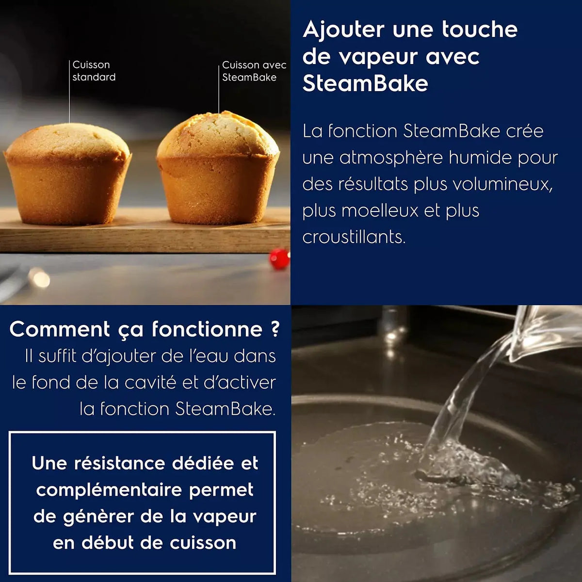 Four encastrable ELECTROLUX LODDP67WH2 SteamBake, four Electrolux A+