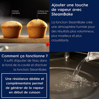 Four encastrable ELECTROLUX LODDP67WH2 SteamBake, four Electrolux A+