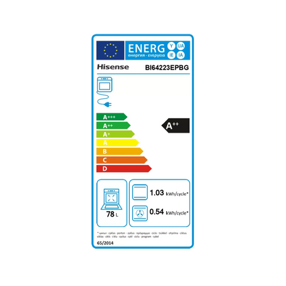 Four encastrable 60 cm HISENSE BI64223EPBG