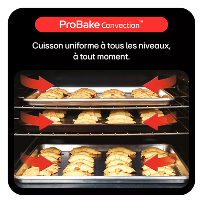 Four encastrable LG WS7D7651CS - Pyrolyse - Hydrolyse - Chaleur pulsée - Porte froide