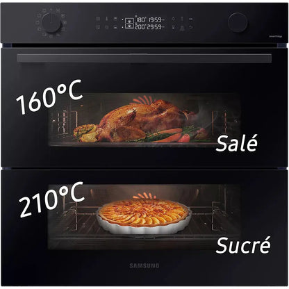 Four encastrable SAMSUNG NV7B45502AK DualCookFlex DN ELECTRO