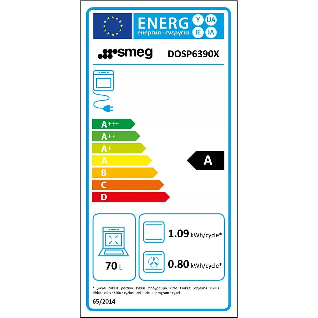 Four encastrable SMEG DOSP6390X DN ELECTRO