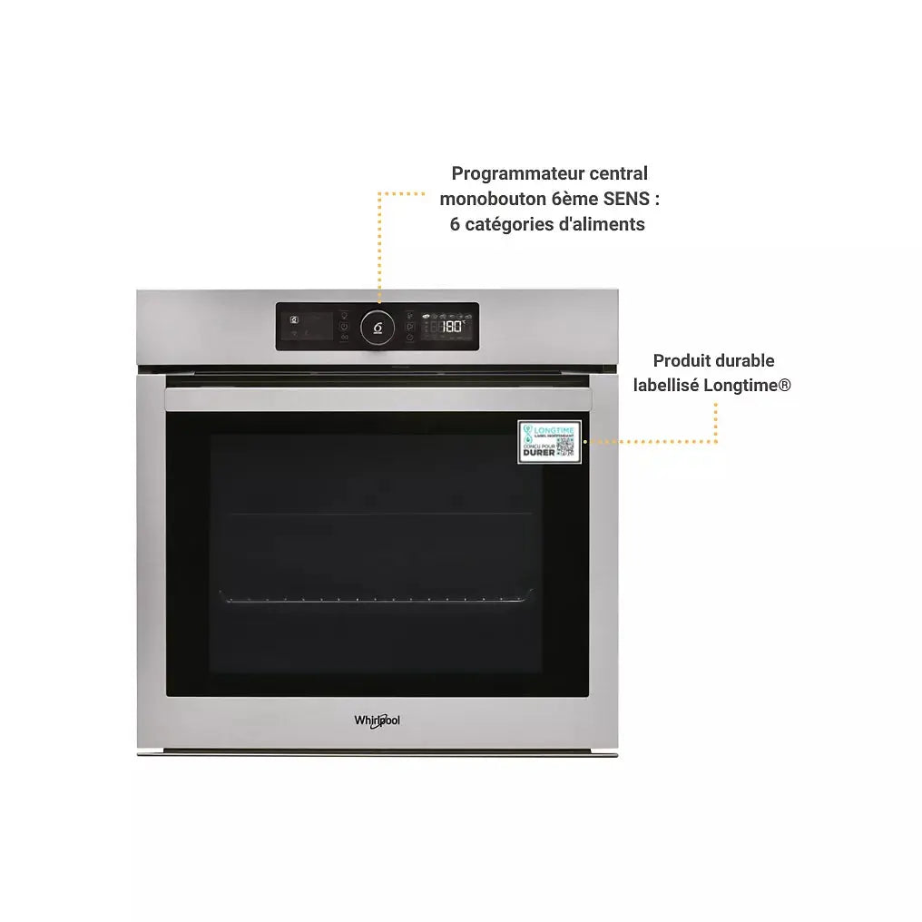 Four encastrable WHIRLPOOL AKZ9626IX 6ème sens DN ELECTRO