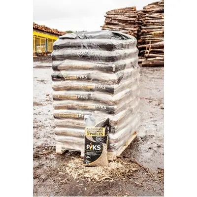 Palette granulés bois PIKS – 15 kg DINplus