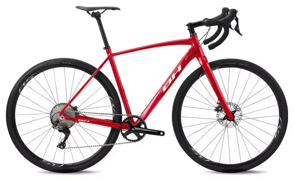 Vélo gravel homme BH Gravel X Alu 1.0 Shimano 105 11V 700 mm Rouge