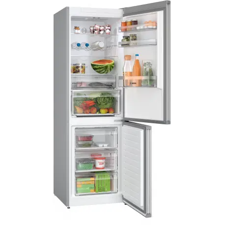KGN367LDF - Bosch SER4 REFREGIRATEUR COMBI 186X60X66 INOX DN ELECTRO