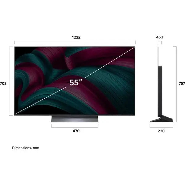 LG OLED55C5 2025 - TV OLED evo 4K 140cm