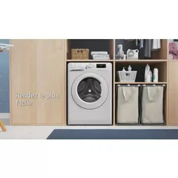 Lave linge hublot 							INDESIT				BWE91296XWVFR
