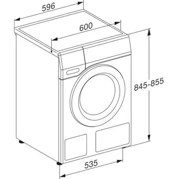 Lave linge hublot 	MIELE	WCG 660