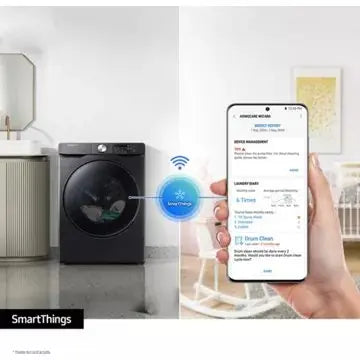Lave linge hublot 	SAMSUNG  WF18T8000GV