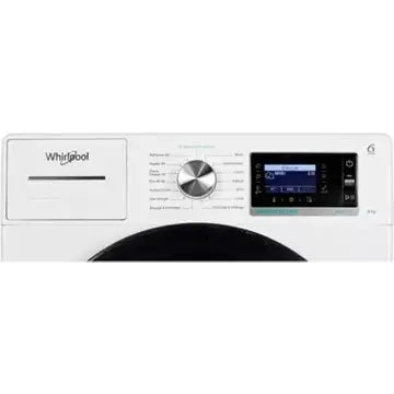 Lave linge hublot 	WHIRLPOOL	W6XW845WBFR Supreme silence