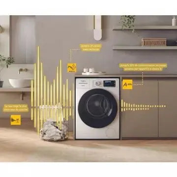 Lave linge hublot 	WHIRLPOOL	W8X89ADSILENCEFR