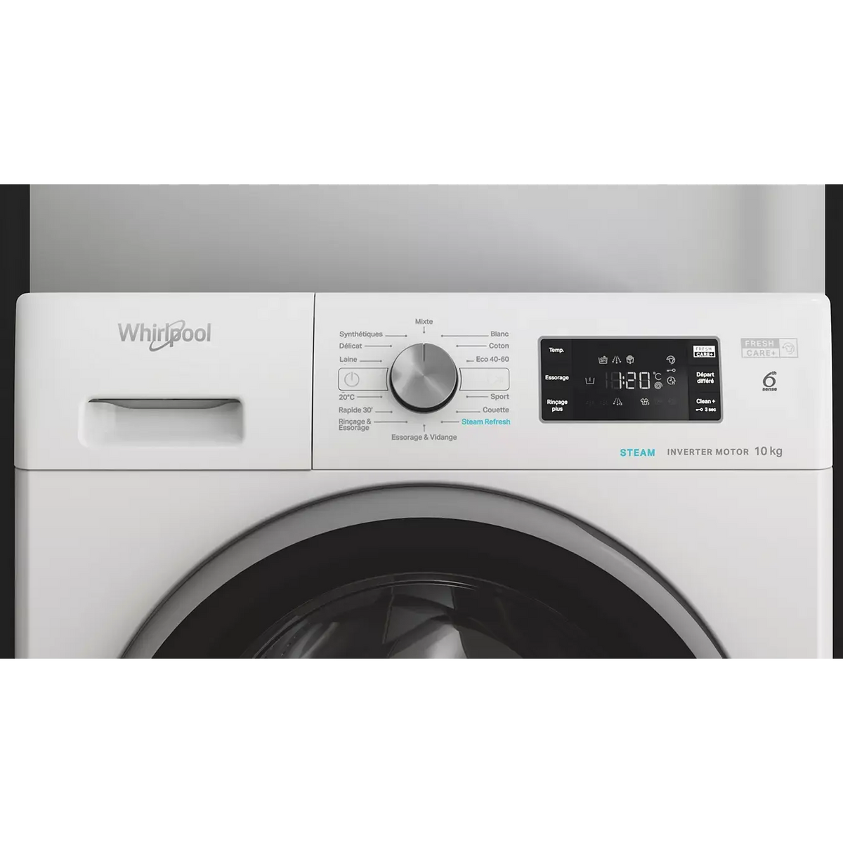 Lave linge hublot WHIRLPOOL FFBD10469BSVFR DUMANOIR