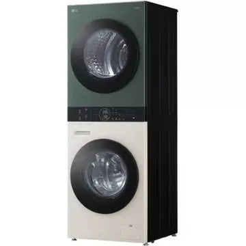 Lave linge séchant hublot  LG F214WT8GRBE Washtower