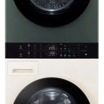 Lave linge séchant hublot  LG F214WT8GRBE Washtower
