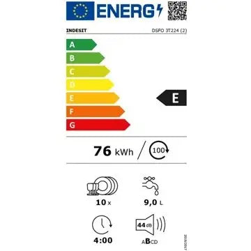 Lave vaisselle 45 cm INDESIT	DSFO3T224