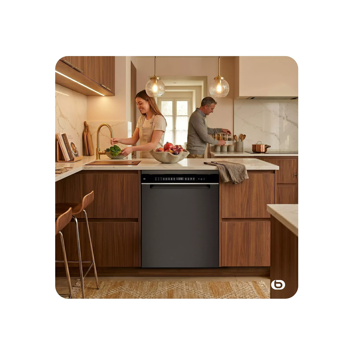 Lave vaisselle 14 couverts pose libre ESSENTIELB ELV42BG