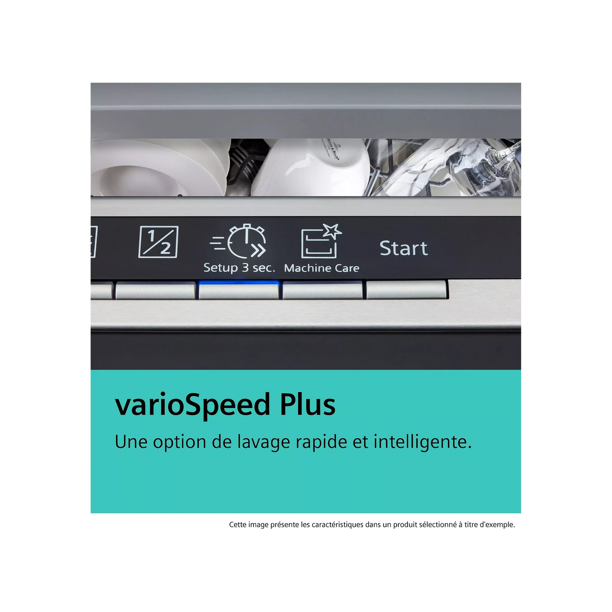 Lave vaisselle 60 cm SIEMENS SN23EC22AE, varioSpeed Plus, Acier brossé noir DUMANOIR
