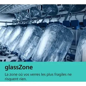 Lave vaisselle 60 cm SIEMENS SN25EW11CE GlassZone