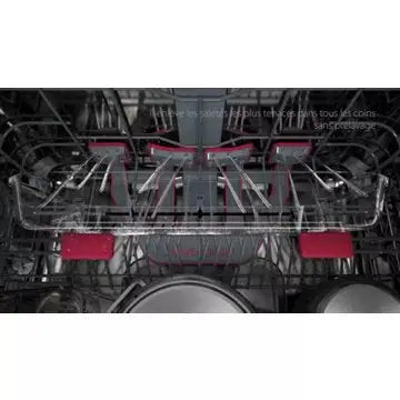 Lave vaisselle 60 cm	WHIRLPOOL	W3FD634X 6ème sens