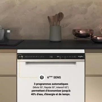 Lave vaisselle 60 cm	WHIRLPOOL	W7FHS41 MaxiSpace