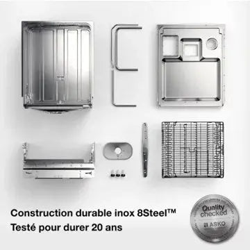 Lave vaisselle encastrable 	ASKO	DFI747MU